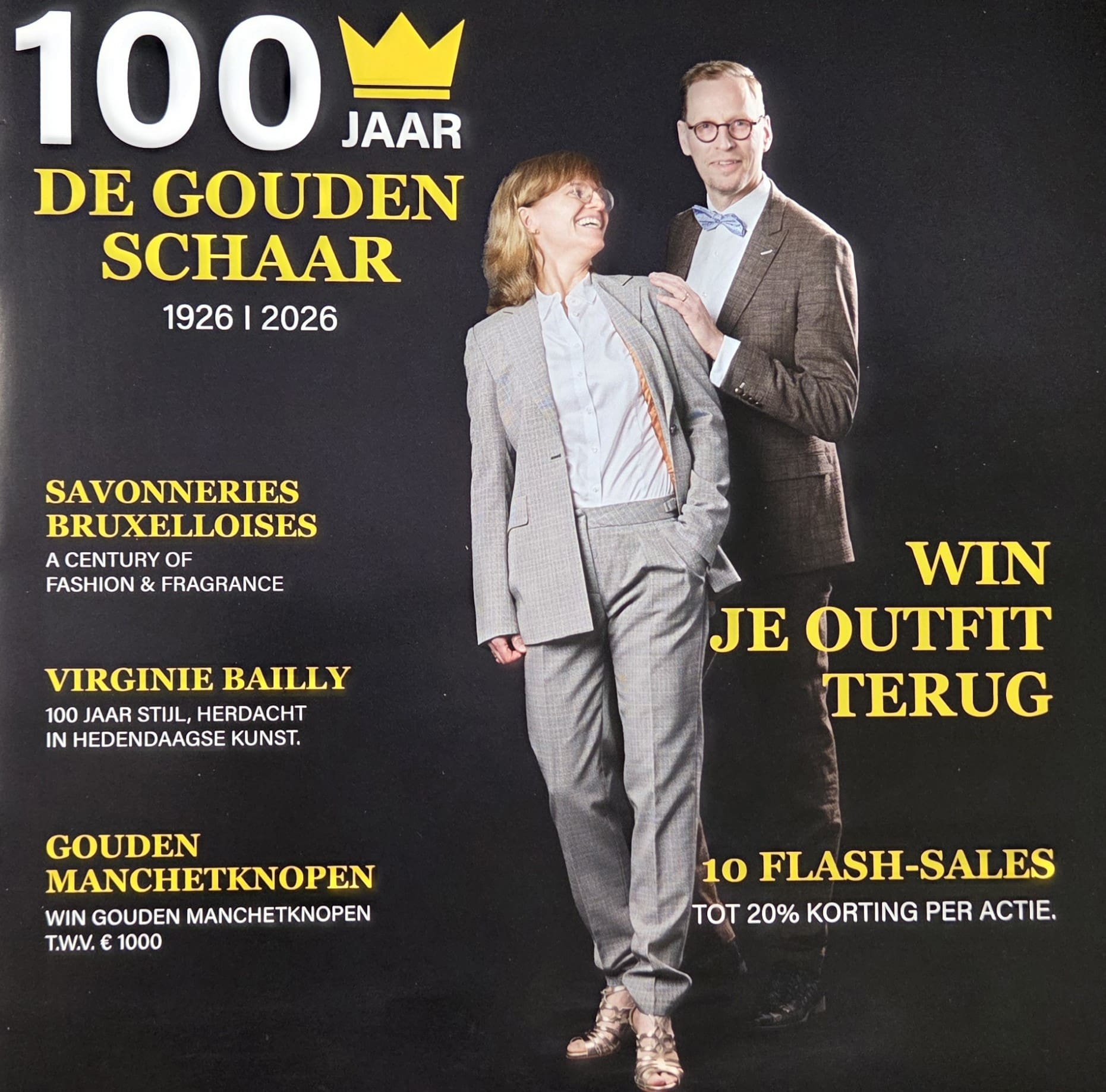 100 jaar De Gouden Schaar jubileumbrochure